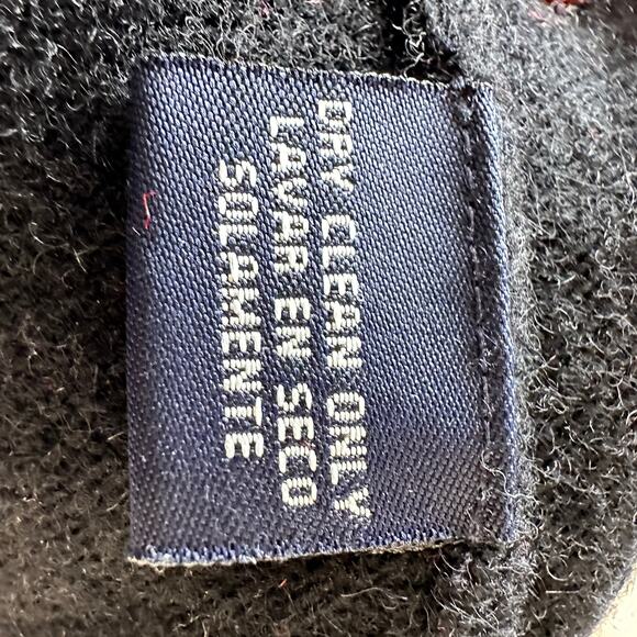 Jones New York Cashmere Mockneck Argyle Red XL Retro 90s Gilmore Girls Preppy - Picture 5 of 6